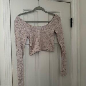 Aeropostale long sleeve crop top